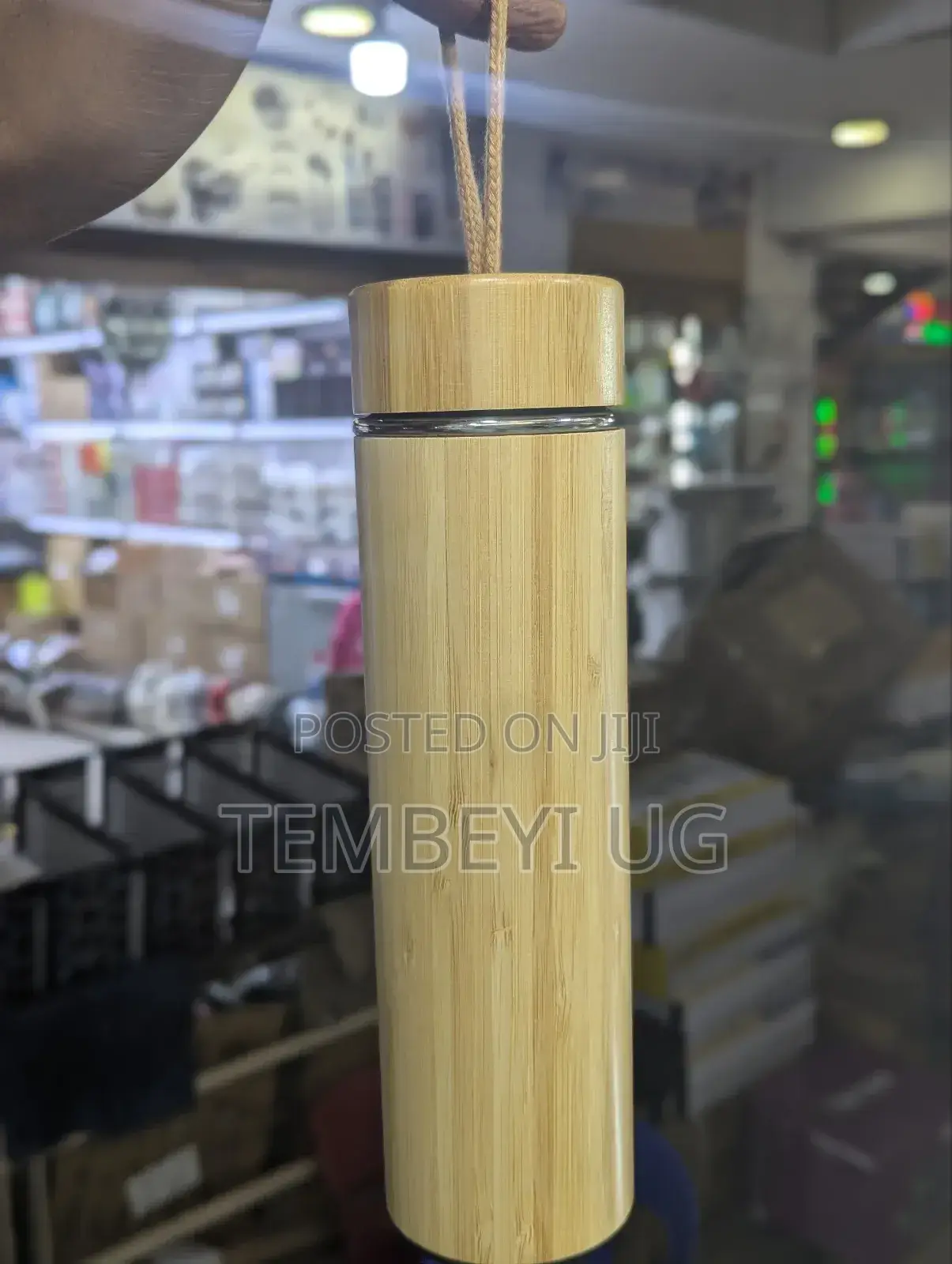 Bamboo Wooden Flask, Vacuum Cup
