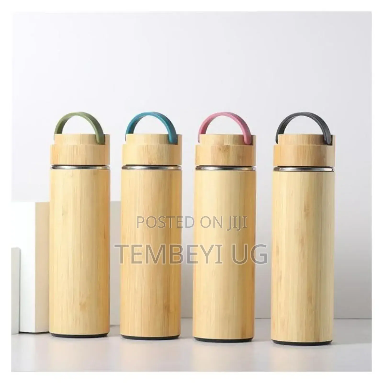 Bamboo Wooden Flask, Vacuum Cup