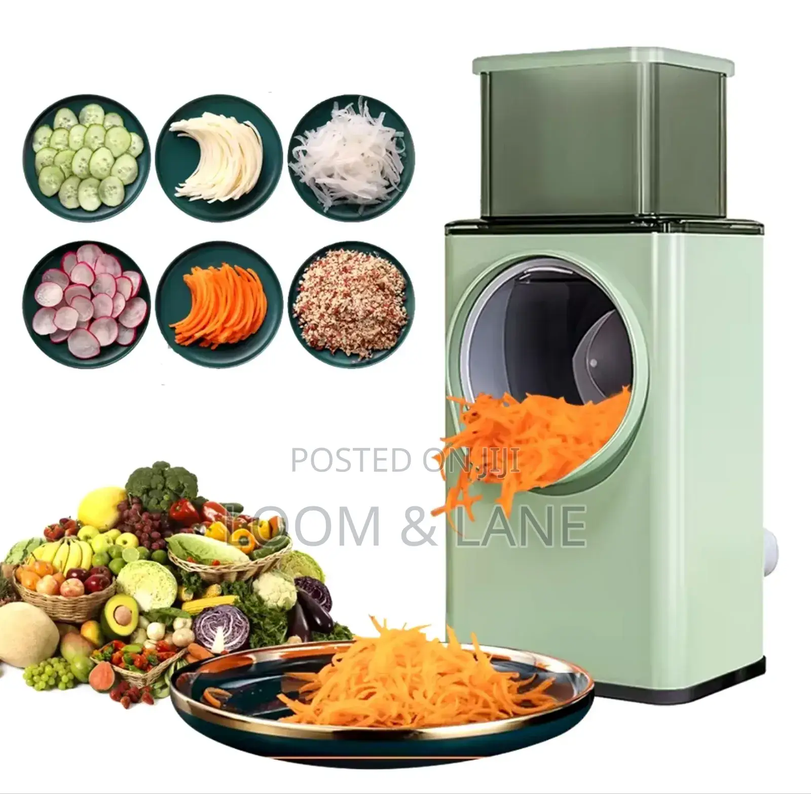 Drum Multi-Functional Vegetable Cutter