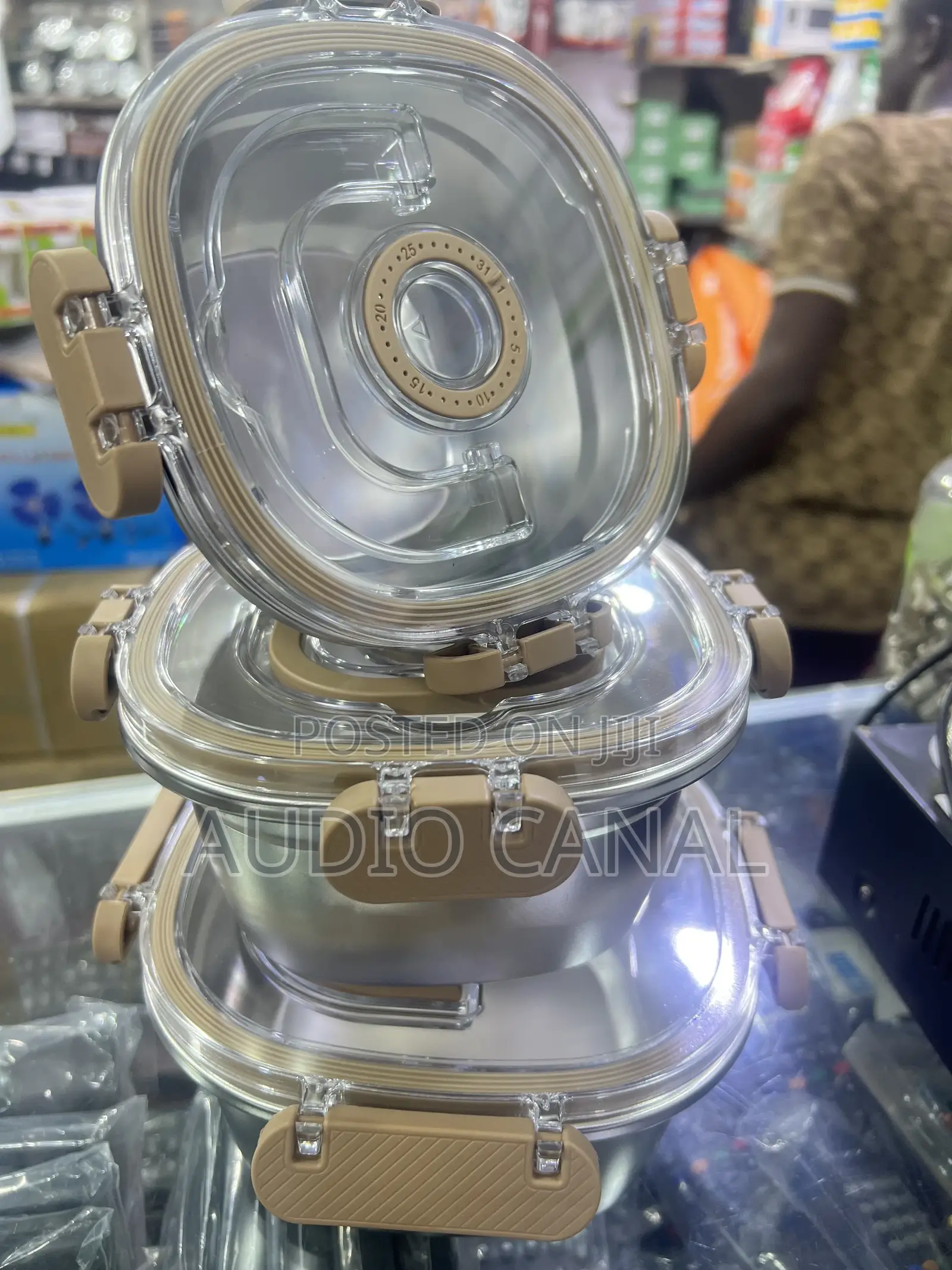 3 Piece Food Containers