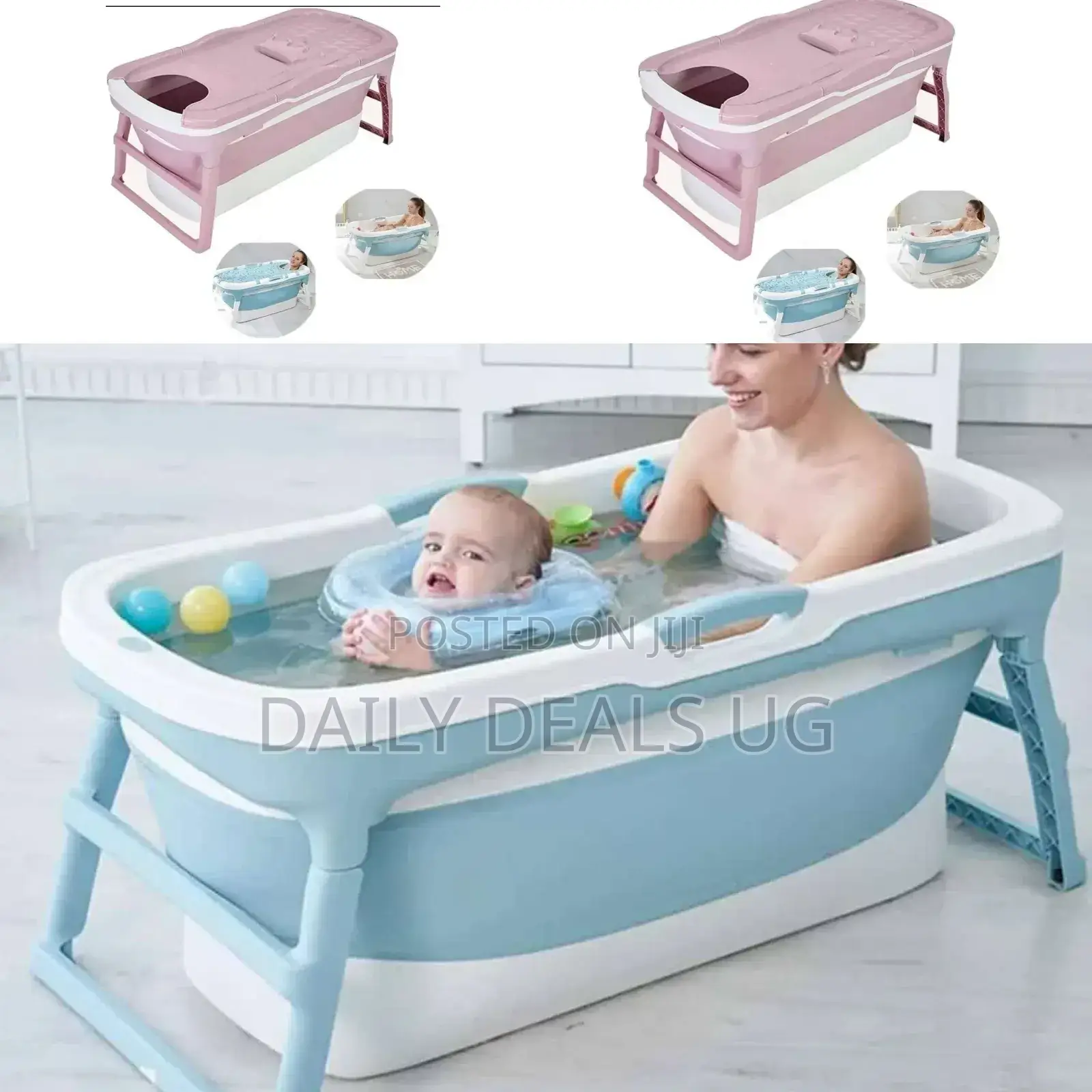 Kids Foldable Bathtub