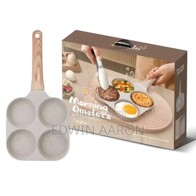 Non-Stick 4 Holes Omelet Pancake Pan