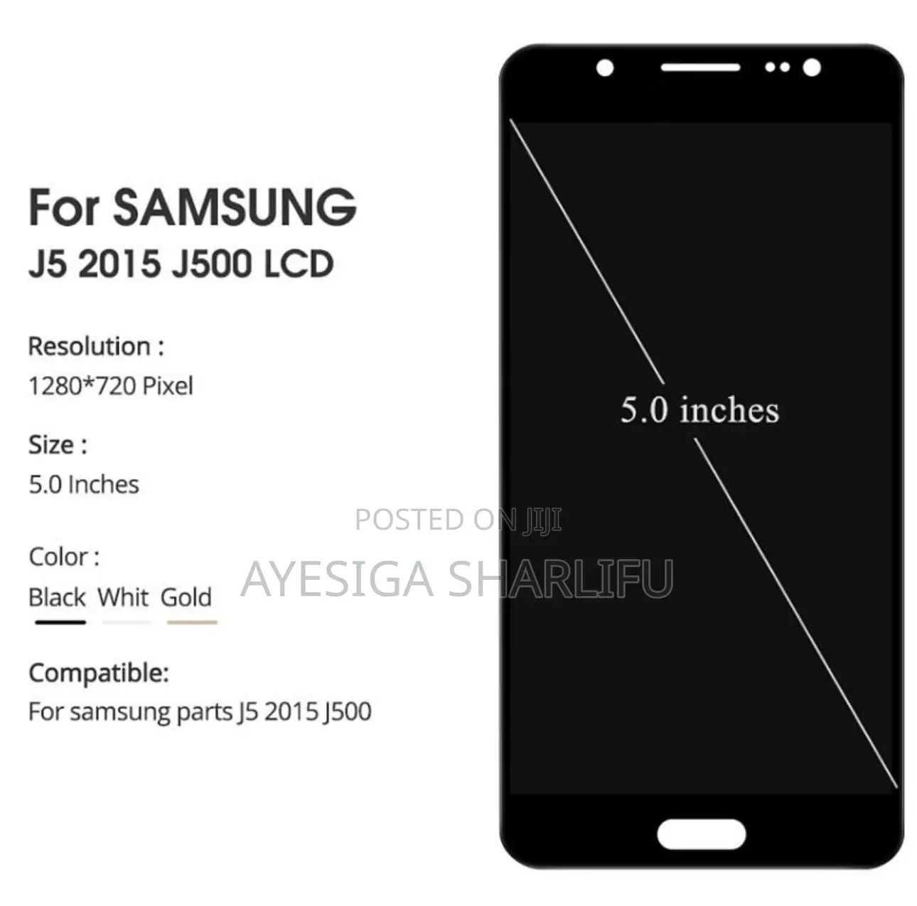 Samsung Galaxy J500 Screen