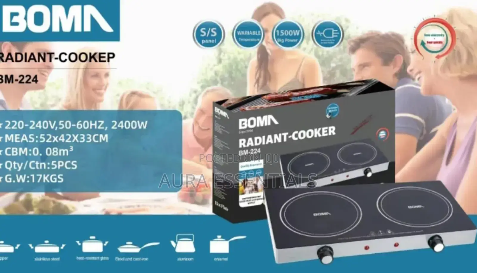 BOMA Radiation Cooker