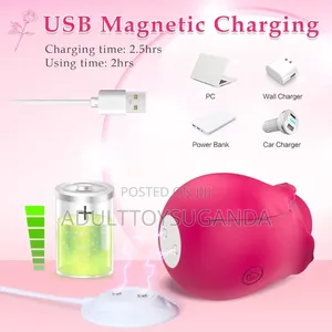 Rose Vibrator Rose Clitoral Stimulator With 10 Modes