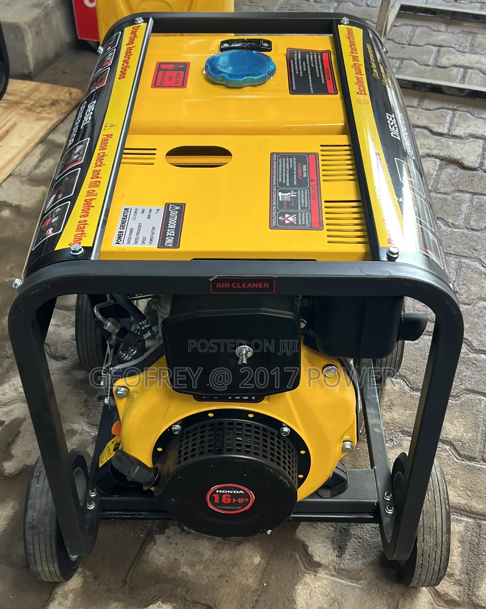 Honda 7500 Diesel 7kva