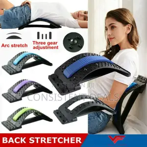 Back Massager Stretcher Lumbar Support Back Pain Relief