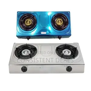 ADH Stainless Steel Double Gas Stove