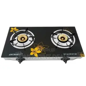 ADH Glass Double Gas Stove