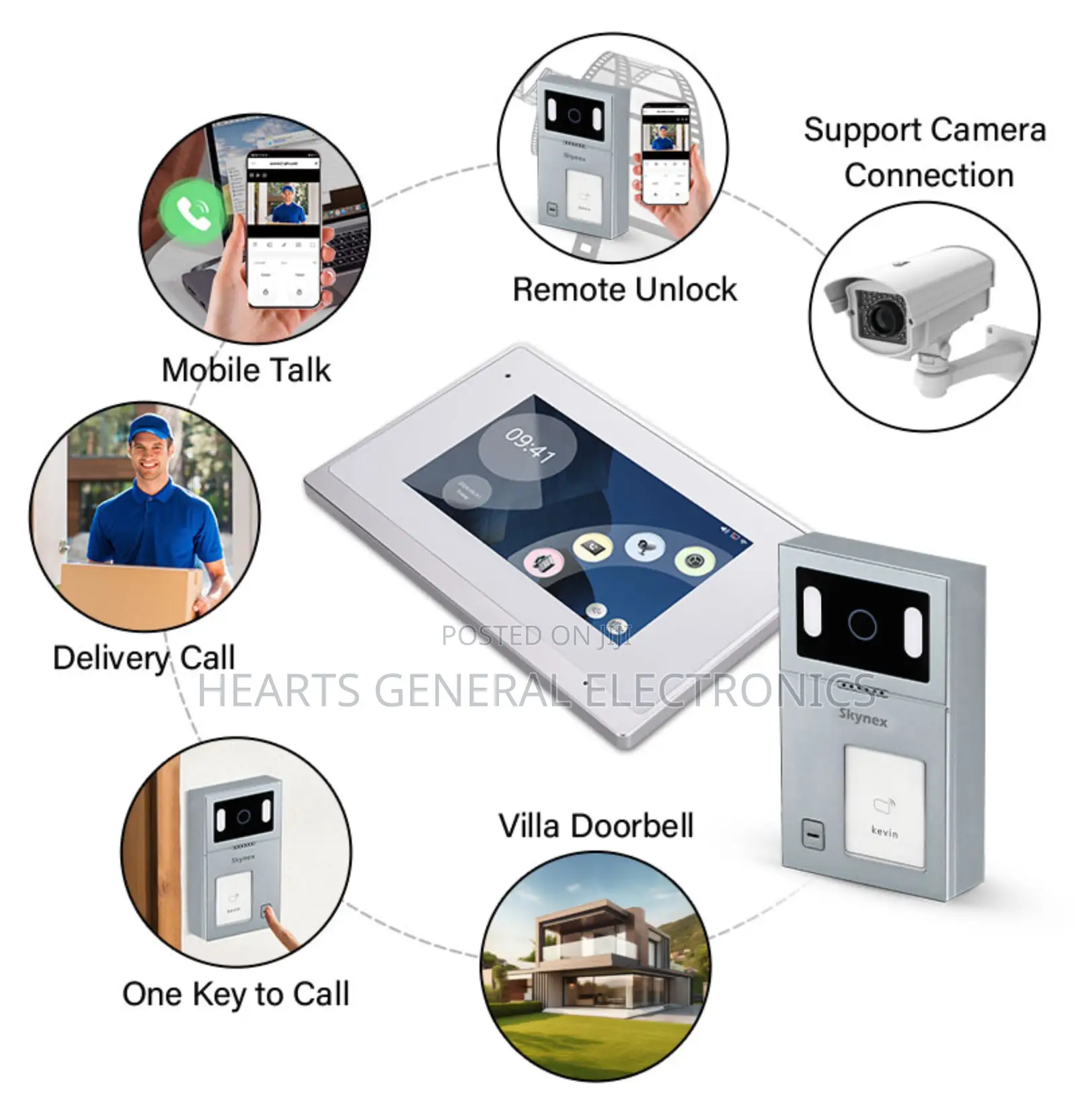 Wifi Video Door Phone With Ip