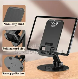 Rotational Phone and Tablet Stand 360°- Foldable Holder