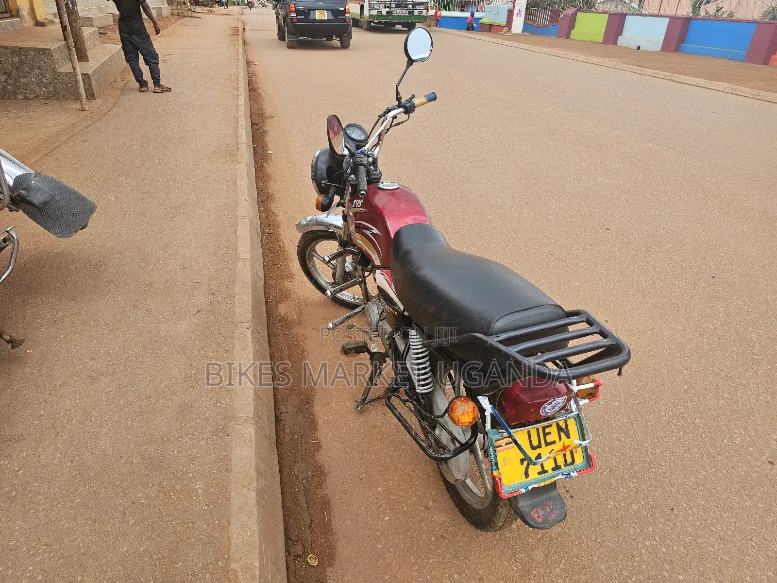 TVS XL 100 2017 Red
