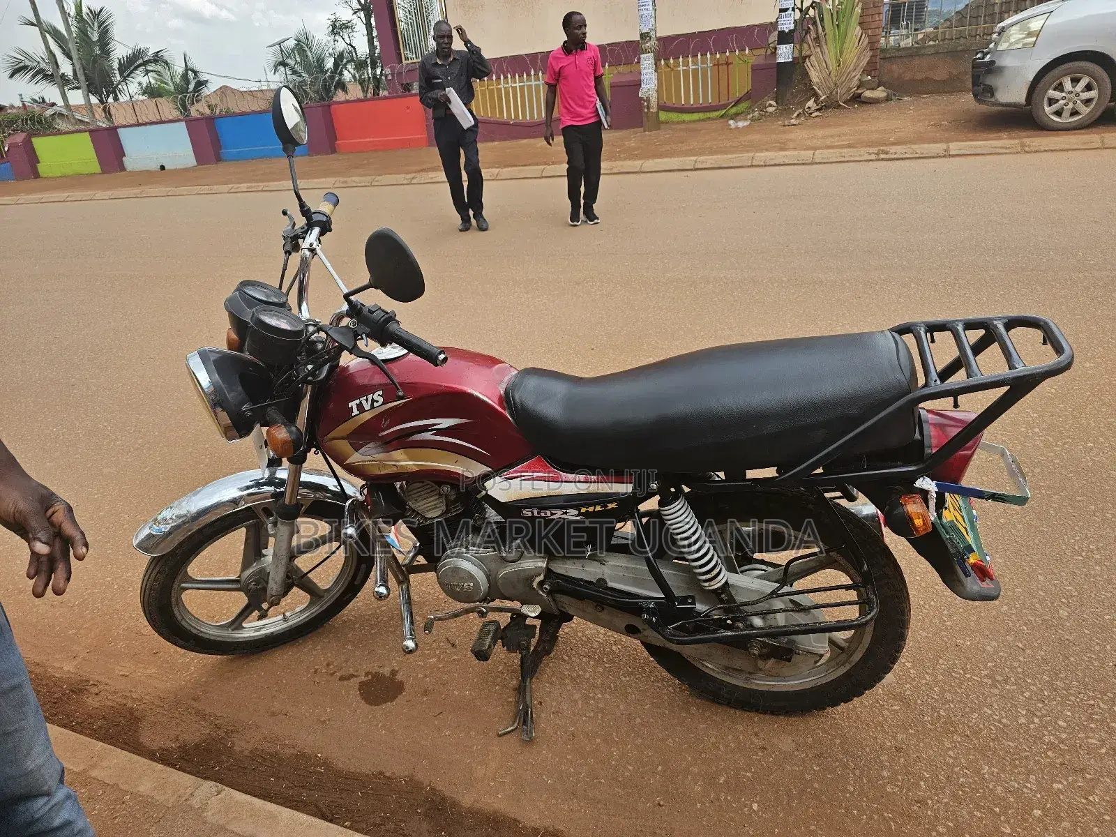 TVS XL 100 2017 Red