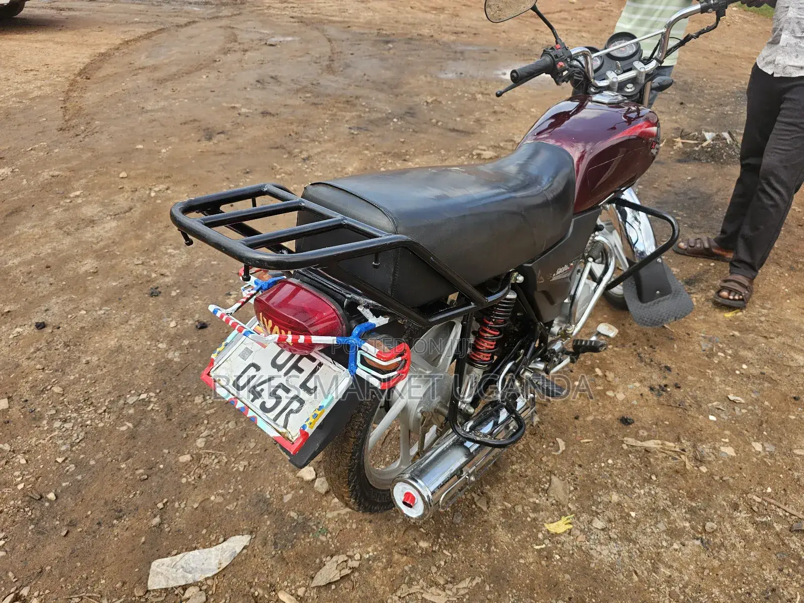 Haojue DK125 2024 Red