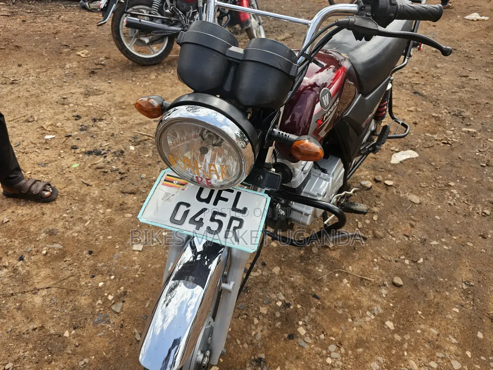 Haojue DK125 2024 Red