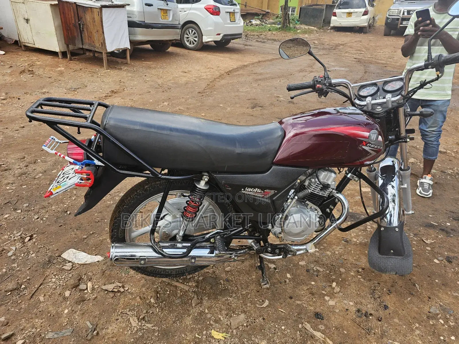 Haojue DK125 2024 Red