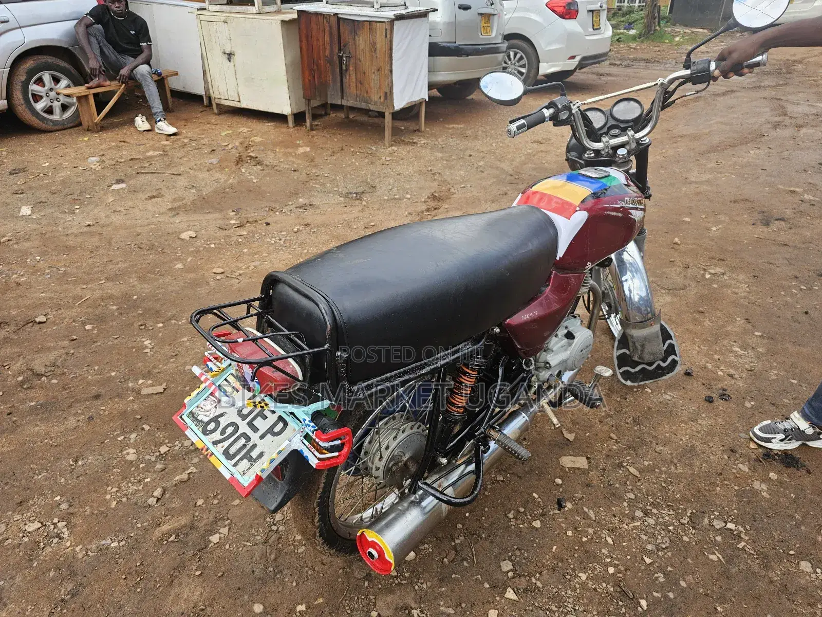 Bajaj Boxer 2018 Red