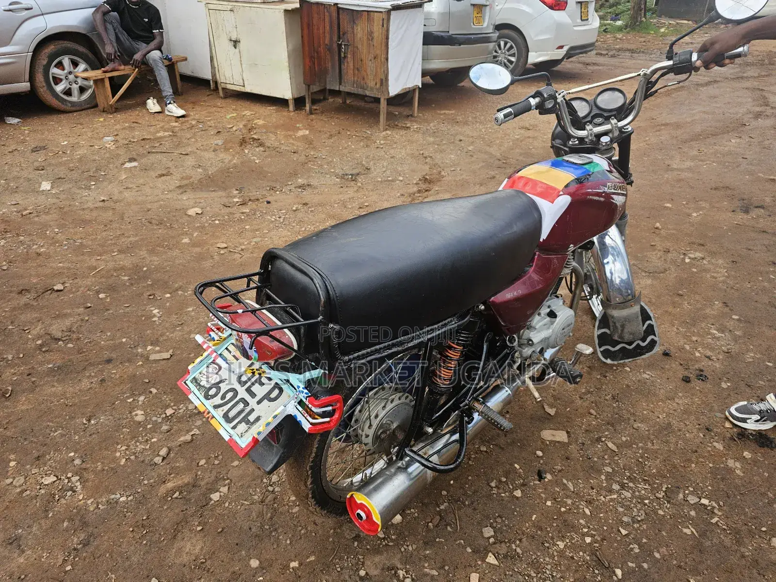 Bajaj Boxer 2018 Red