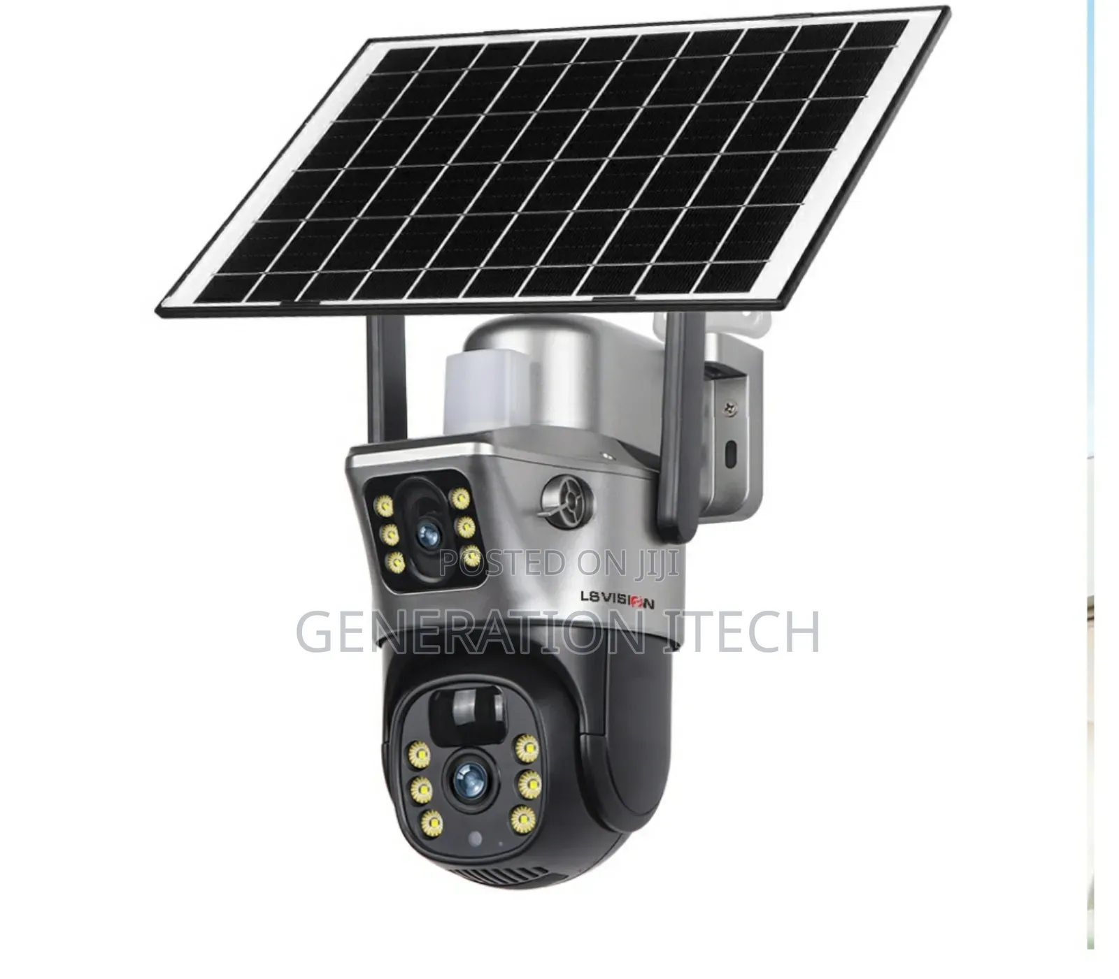 4g Dual Lens PTZ Solar Camera - - Waterproof for Outdoor