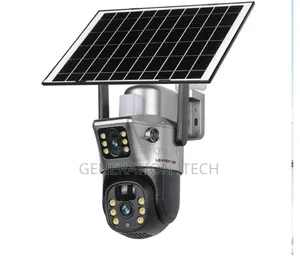 4g Dual Lens PTZ Solar Camera - - Waterproof for Outdoor