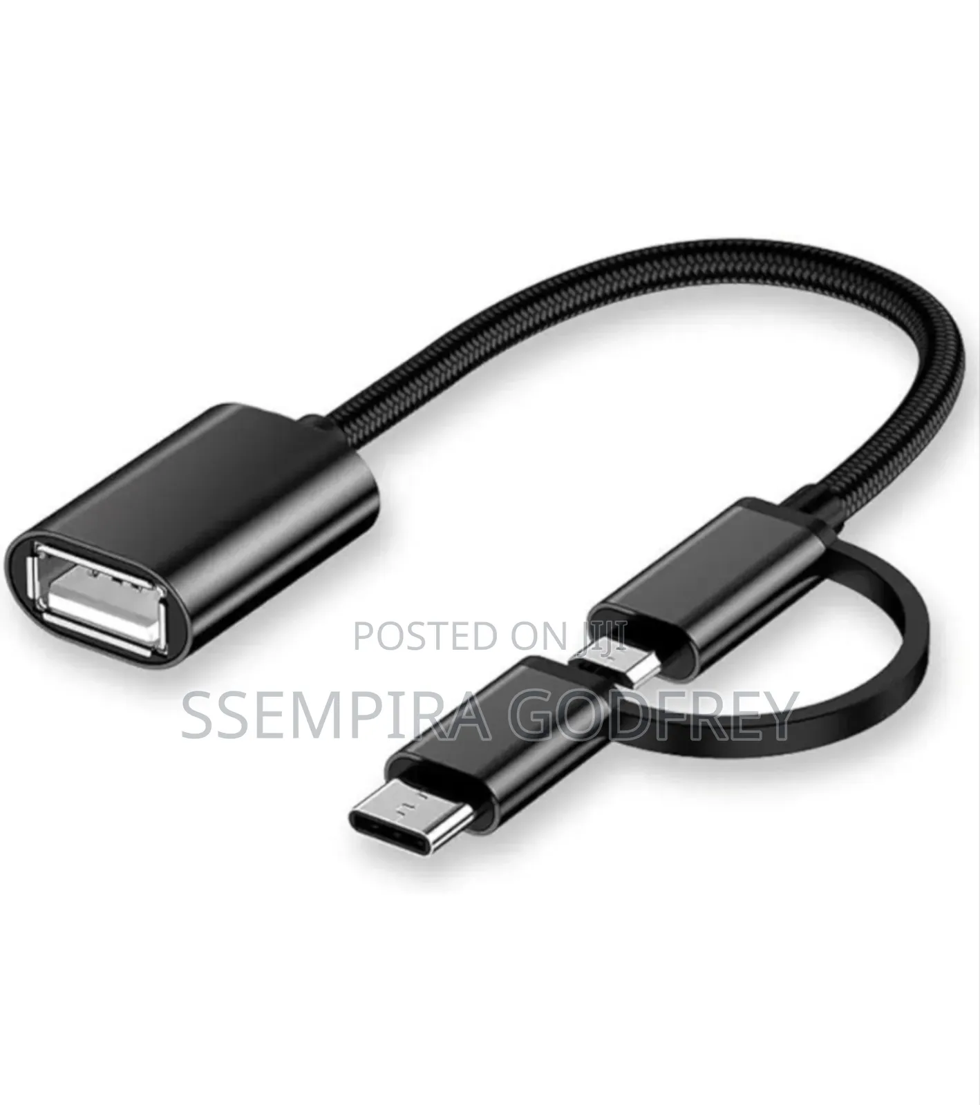 2 In1 Type C OTG Data Cable
