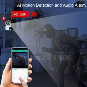 Simcard 4G Dual Lens Camera for Indoor-Wireless-Night Vision