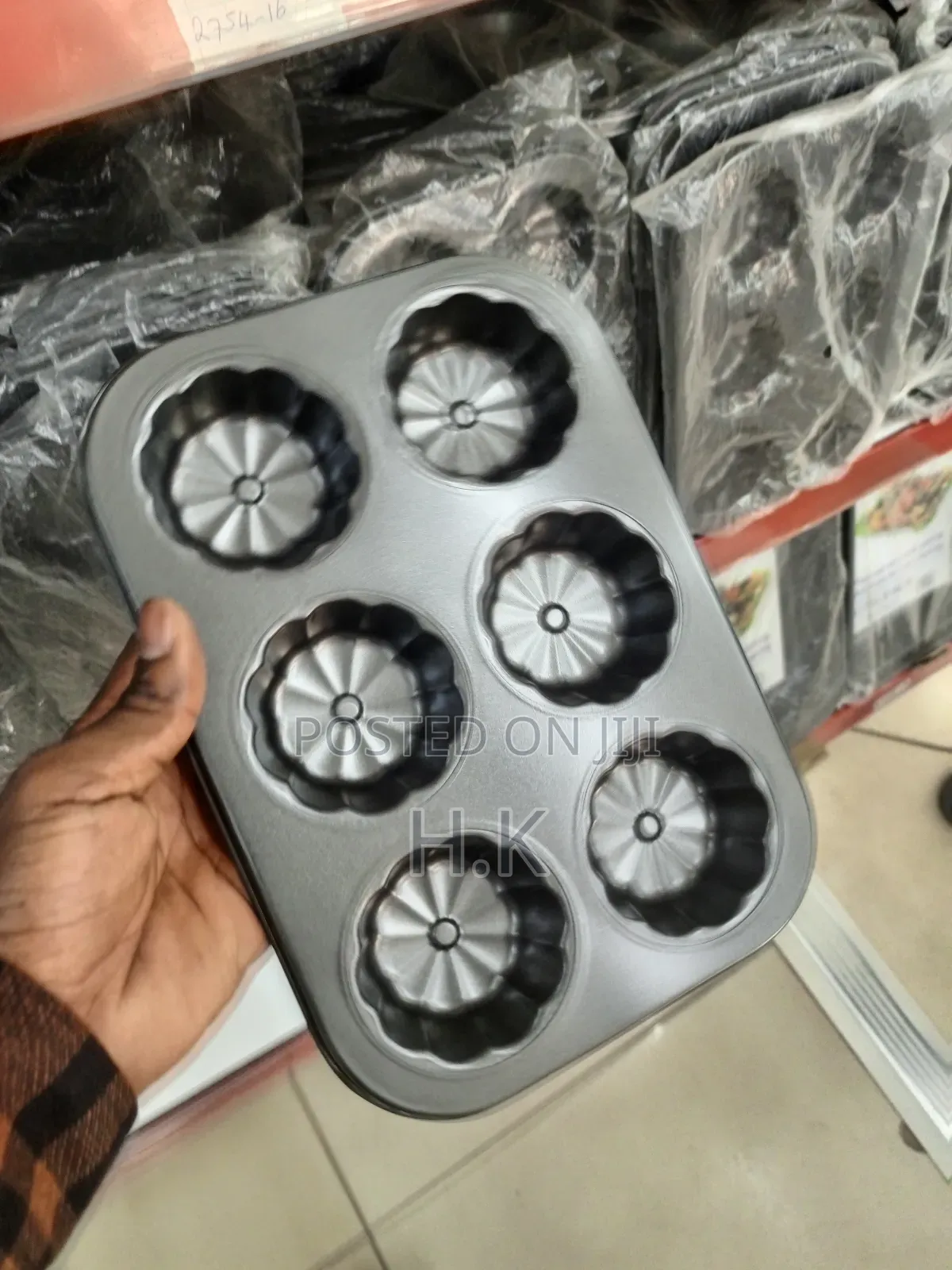 2pc Set Of Non-stick Cake Tray