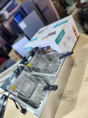 Pixels Double Deep Fryer