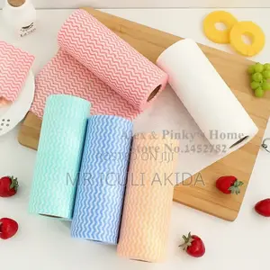 Non-Woven Disposable Dish Cloth Wipe Oilproof Paper Towel