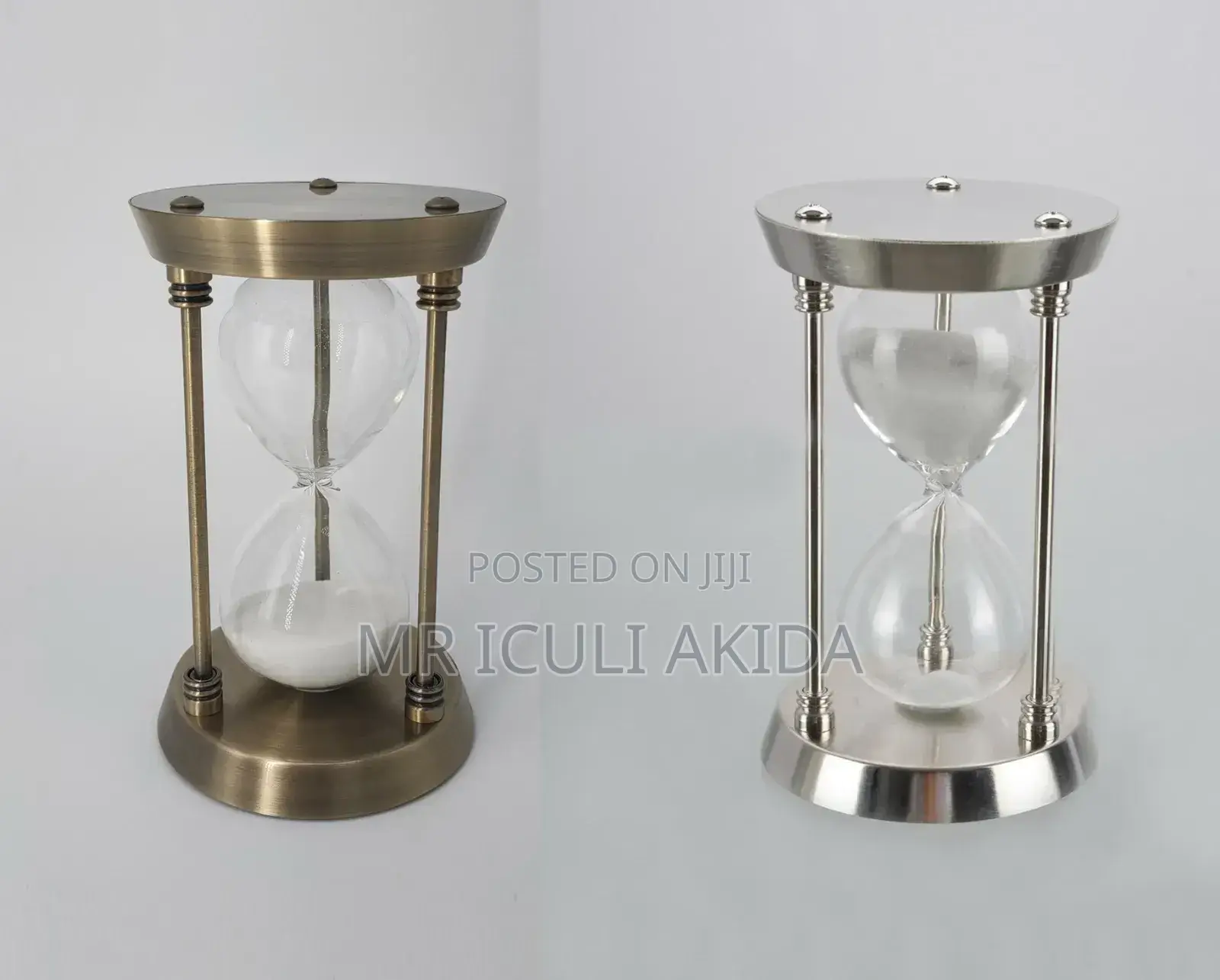 32cm Height Ornamental 60min Rotating Timer Hour Glass