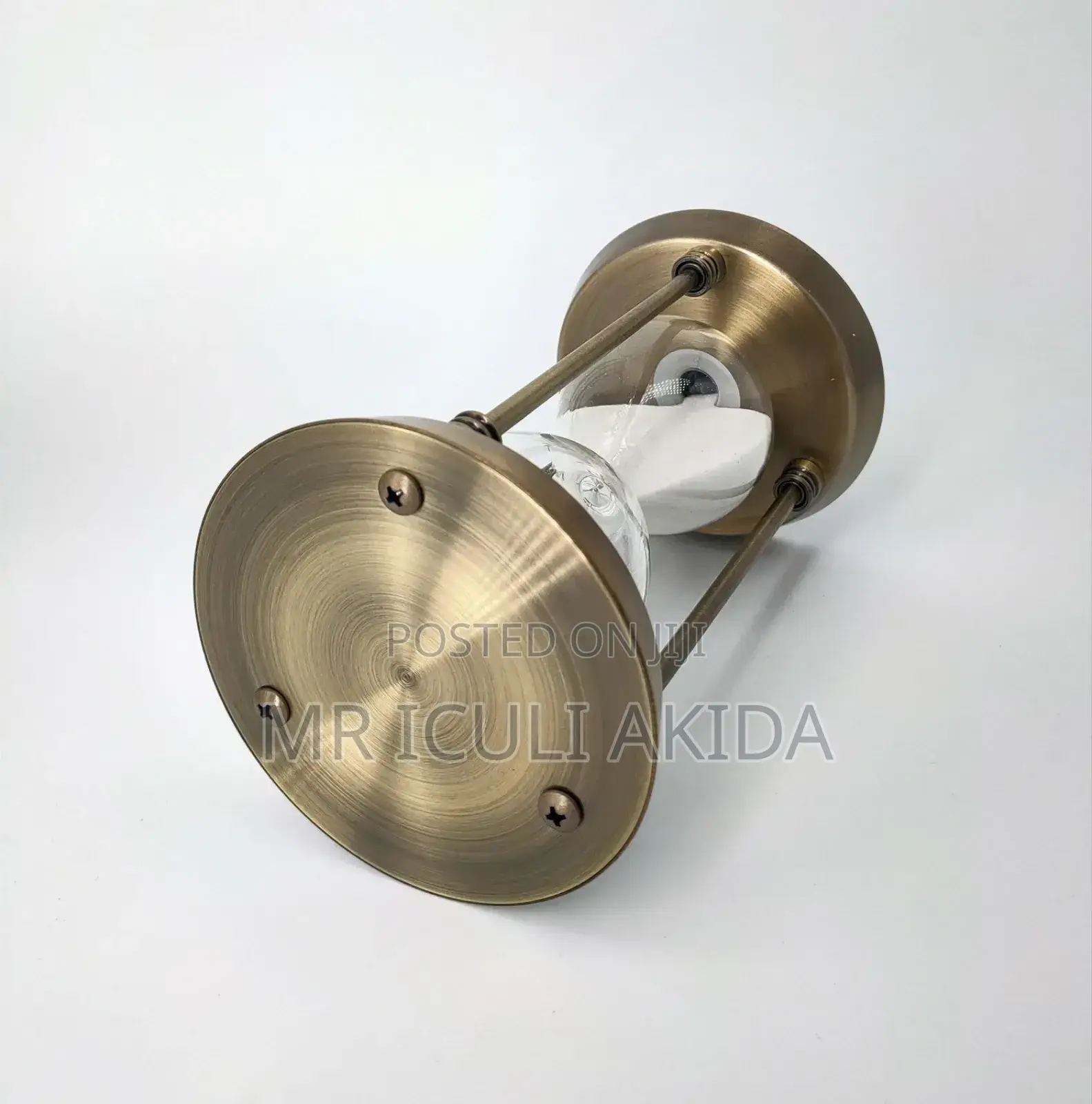 32cm Height Ornamental 60min Rotating Timer Hour Glass