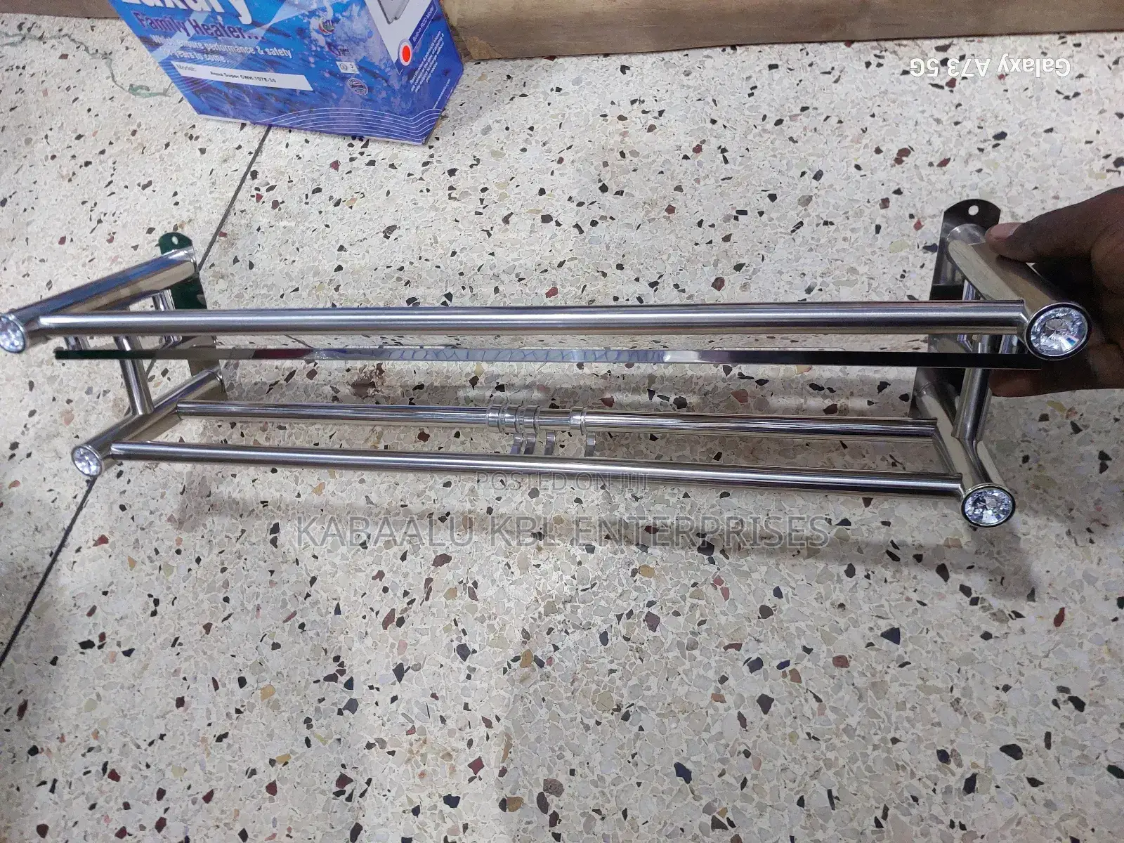 Towel Rack Light Duty With Hooks, Towel Bar and Rack