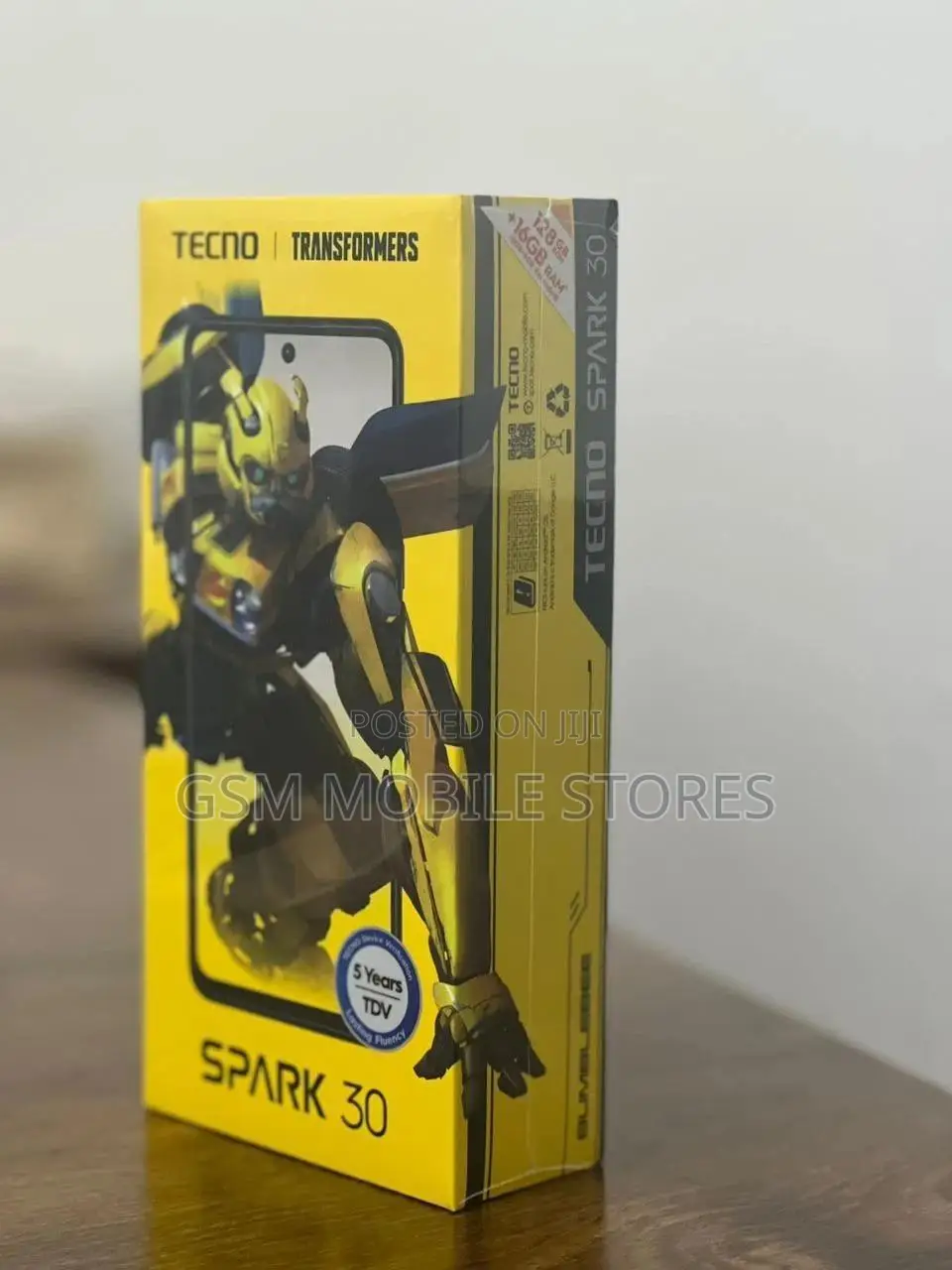 New Tecno Spark 30 128 GB Black