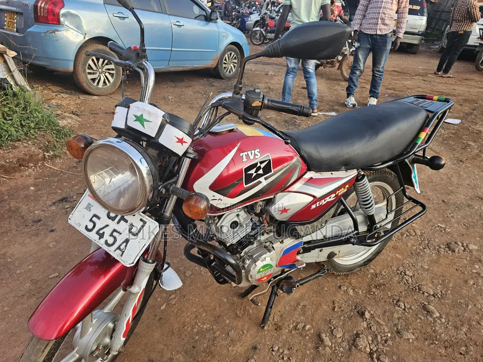 TVS HLX 125 2022 Red