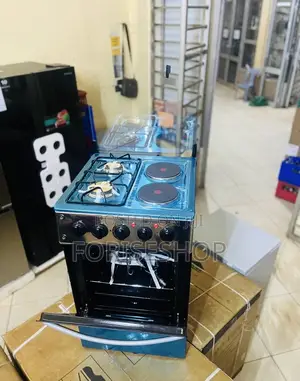 Saachi 2gas 2electric Cookers With Grill (50*50)Cm