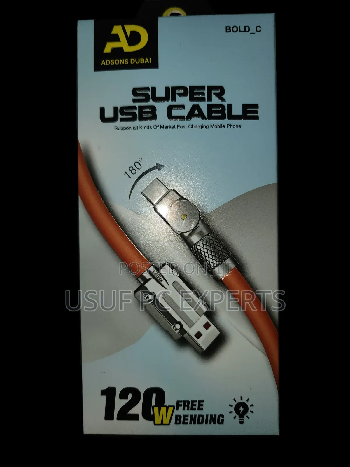 Usb to Type C 120 Watts Original Cable