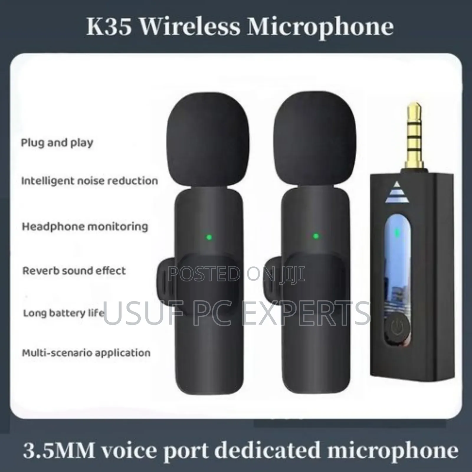 Wireless Microphone Duo Mic