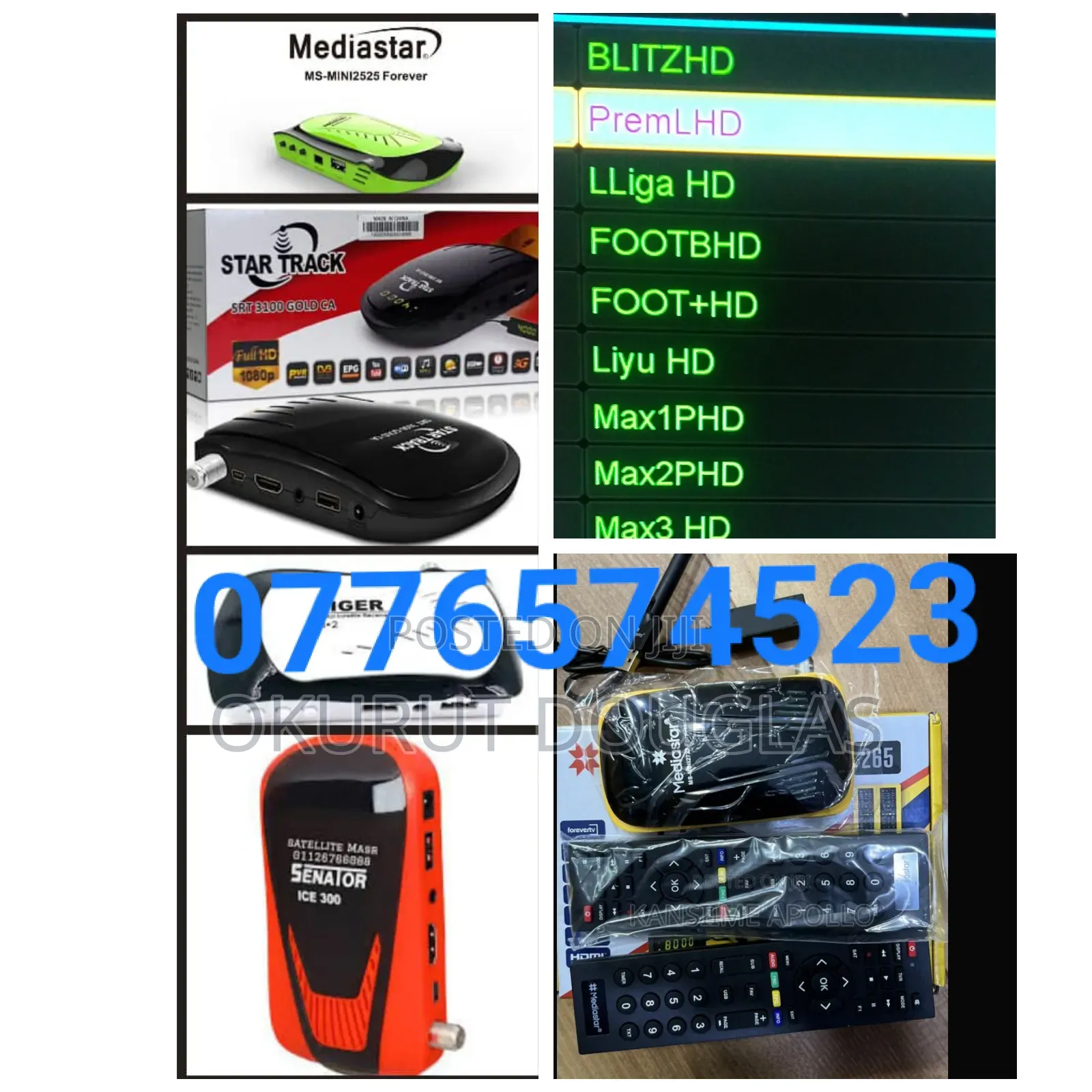 Vip Subscription for Startrack Senator Ice,Mediasat,Tiger