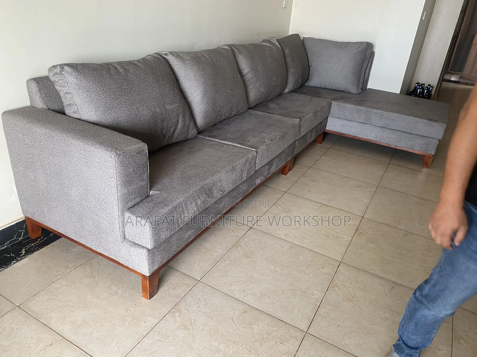 Modern L Shape Sofa Set/ Sofa Bed/ Couch