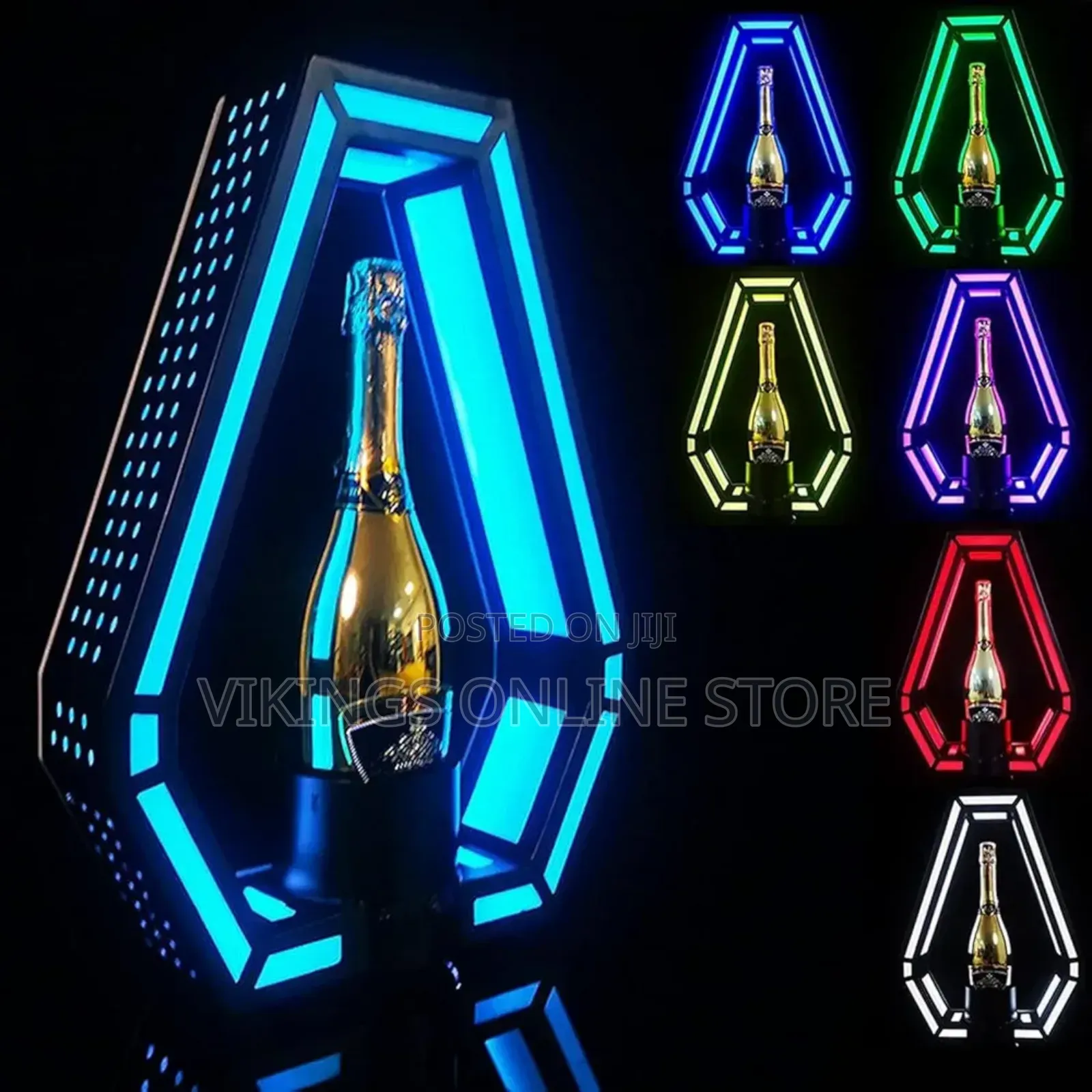 Lighted Liquor Bottle Display Stand