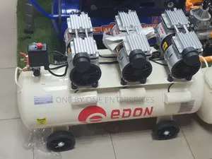 Edon Air Compressor 3 Head Silent 100L