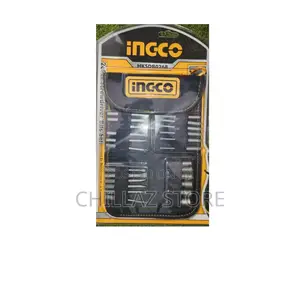 Ingco 26pcs Screwdriver, Bit Set CR-V With Pouch.