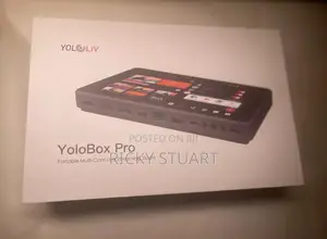 Yolobox Pro,Multi-Cam Live Streaming Recorder Switcher