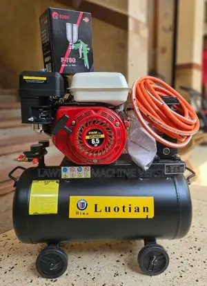 AIR Compressor 50L,Spray Gun and Hose Pipe 5m