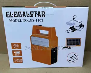 Global Star Full Set Kit Torch,3 Bulbs Plus Solar Pannel