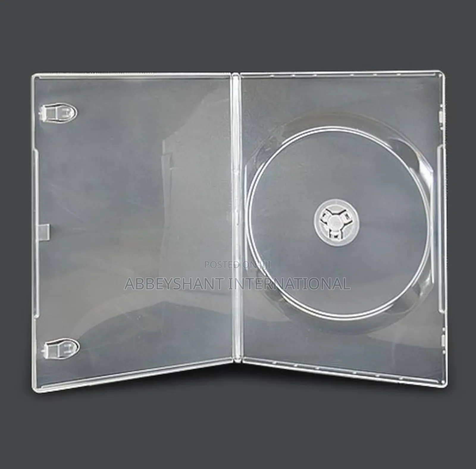 Single Clear Slim 7mm Spine DVD/CD/BLU RAY Case