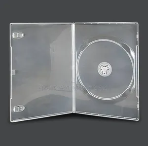 Single Clear Slim 7mm Spine DVD/CD/BLU RAY Case