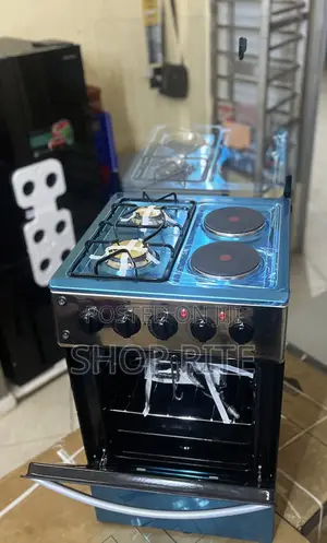 Saachi 2 by 2electric and Gas Cooker With Rostisserie