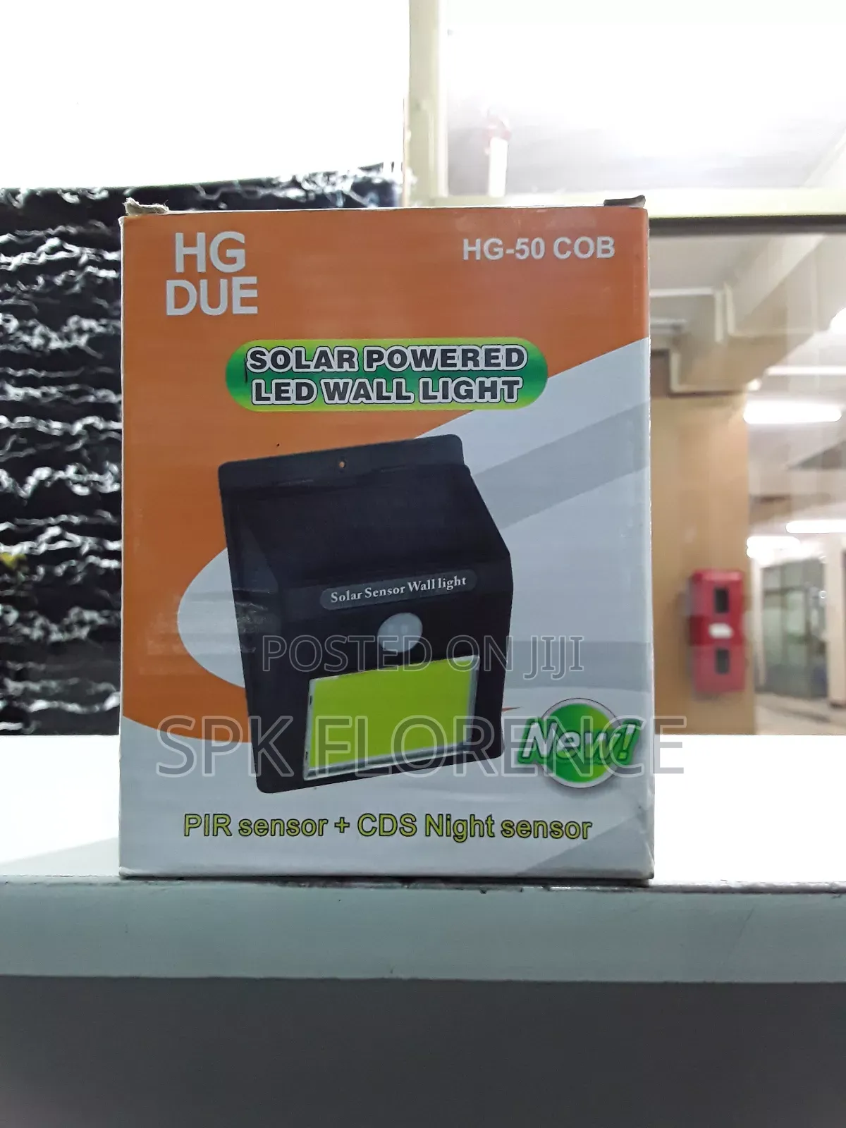 Solar Powered Led Wall Light