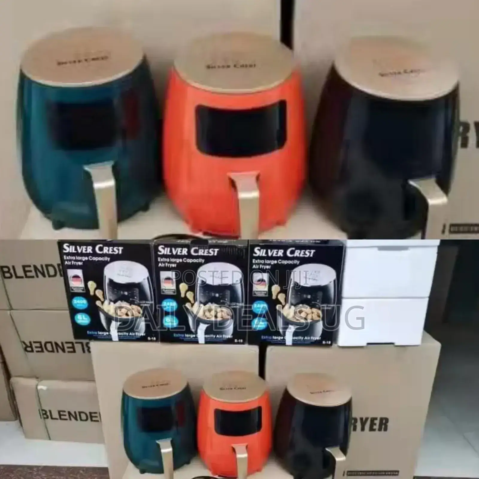 Electric Sliver Crest Air Fryer